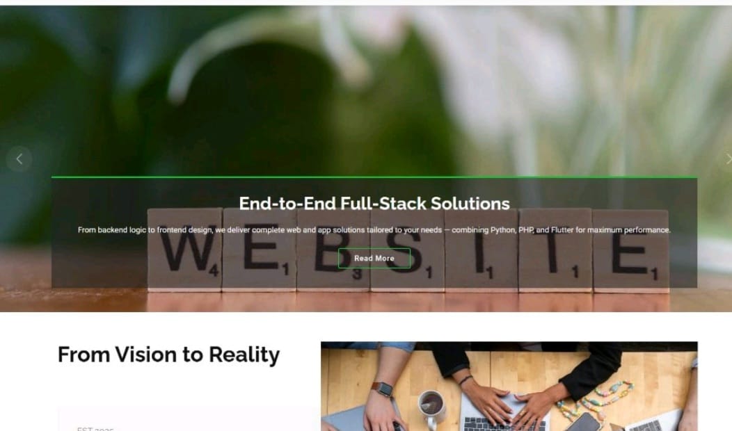 CodeIgniter Web Development Project